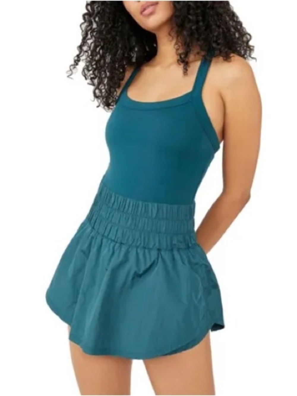 Free People The Way Home Skortsie in Empire Jewel